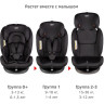 Удерживающее устройство для детей SIGER Престиж ISOFIX, гр.0+/ I/II/III, оникс KRES3727